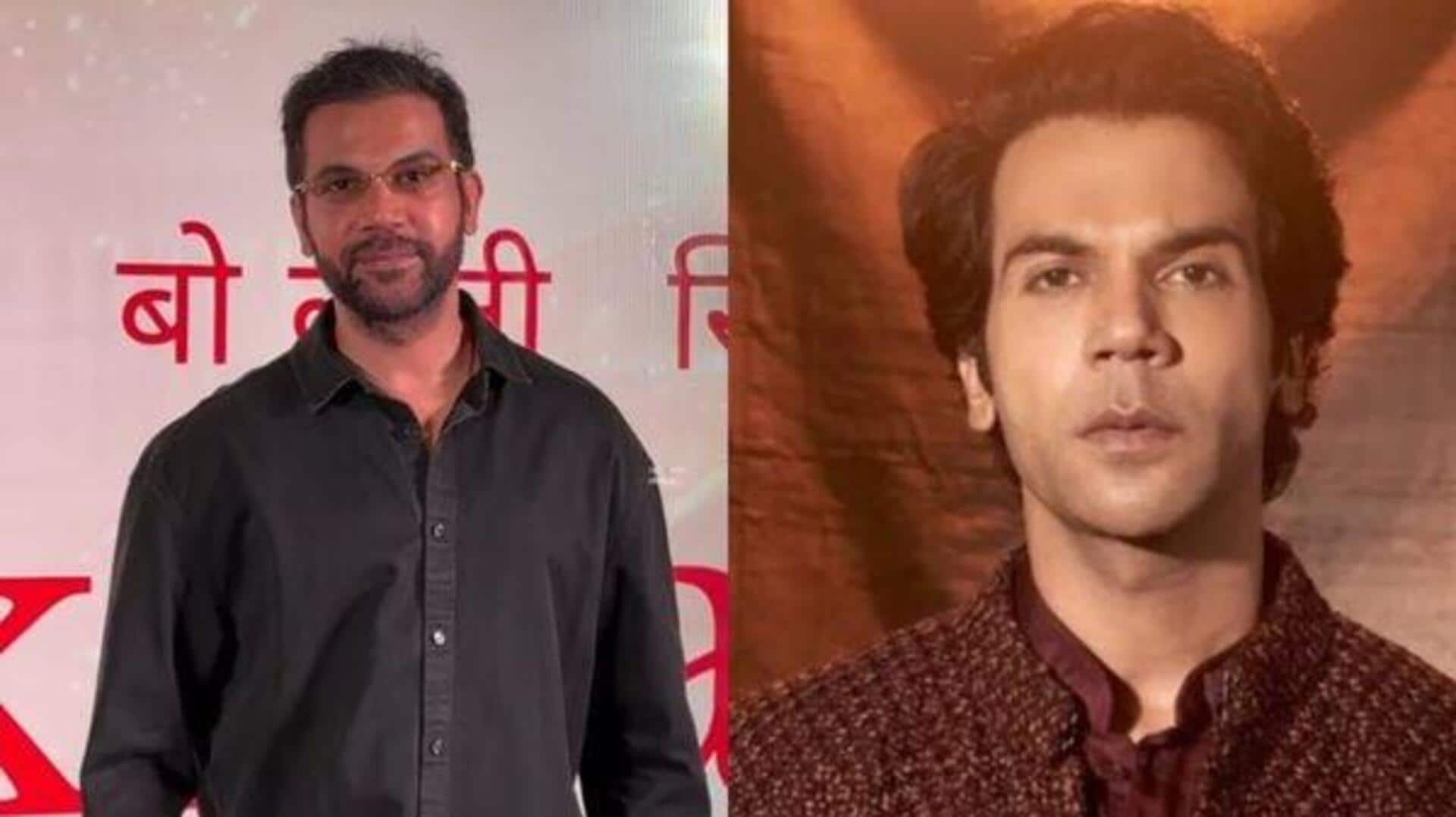 Rajkummar Rao reveals reason behind viral physical transformation