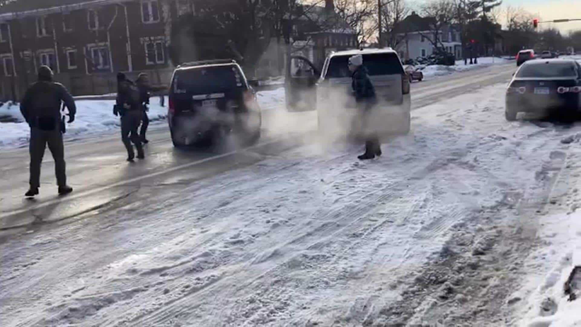 Minneapolis shooting: Video with ICE officer's perspective emerges