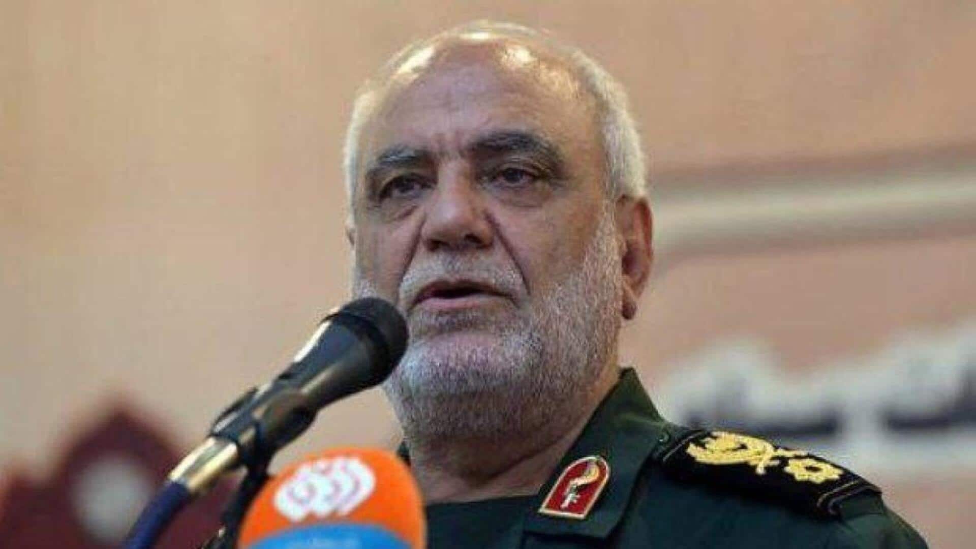 IRGC intelligence chief Majid Khademi killed in airstrike 