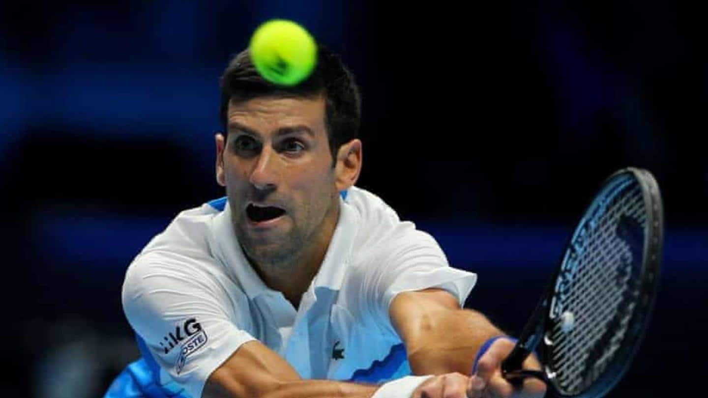 Djokovic has refrained from talking about his vaccination status Djokovic has refrained from talking about his vaccination status