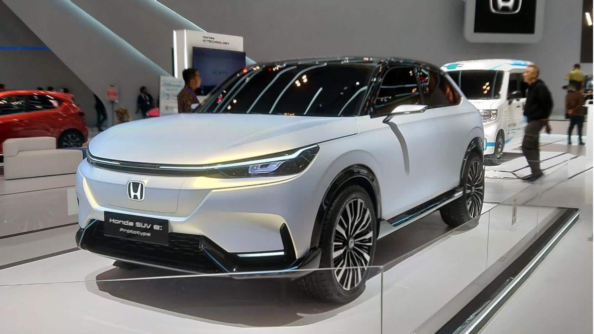 Honda reveals all-electric SUV concept with ADAS features