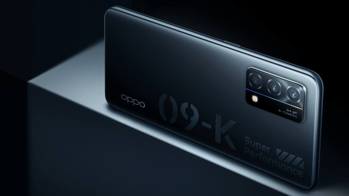 OPPO K9 5G smartphone's specifications confirmed via official listing
