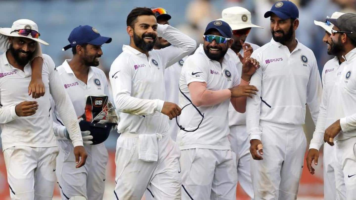 ICC Test Rankings: India retain top spot; England overtake Australia