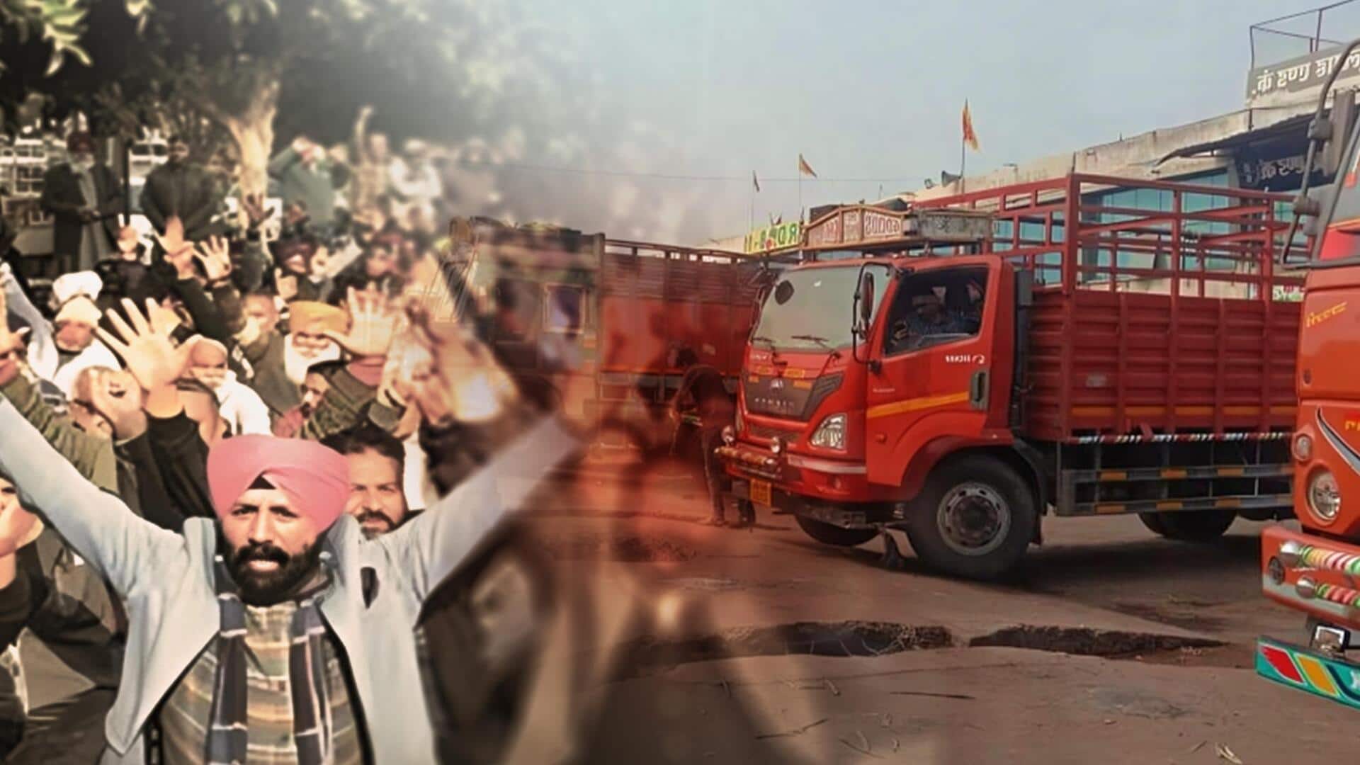 Chakka Jam: Truck drivers launch strike against new penal law