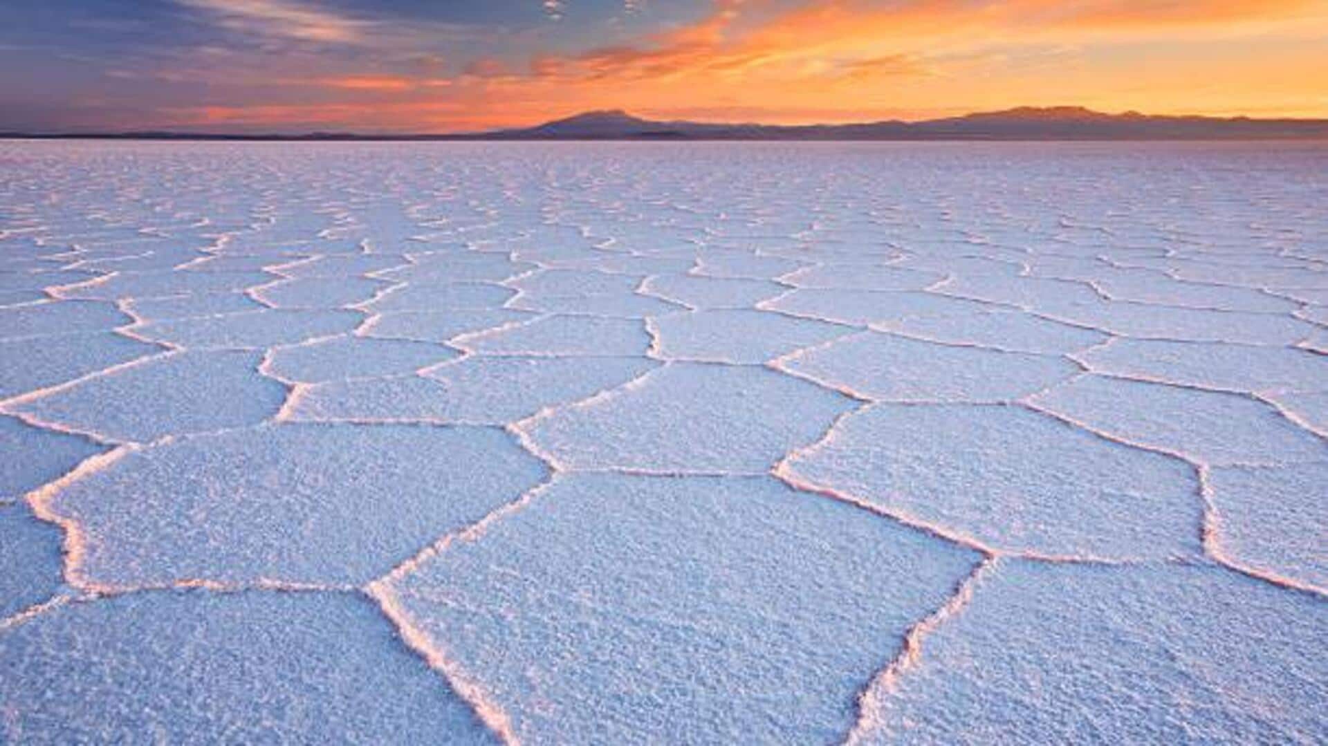 Explore the world's most stunning salt flats Explore the world's most stunning salt flats