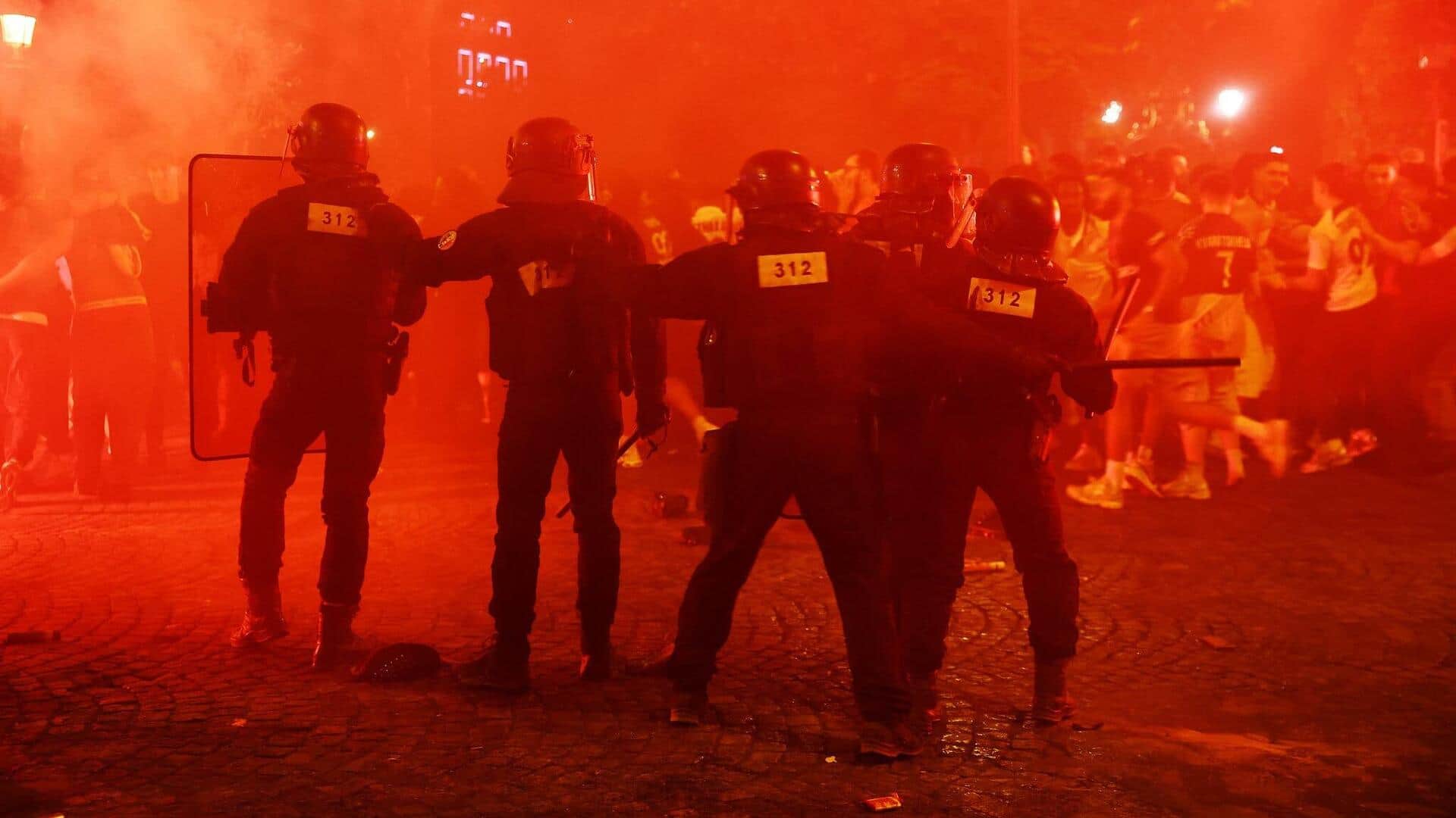 2 dead, hundreds arrested after PSG's Champions League win 2 dead, hundreds arrested after PSG's Champions League win