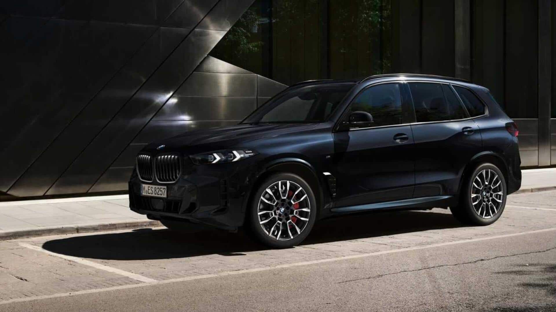 BMW X5 'Shadow Edition' SUV unveiled: Check what's special