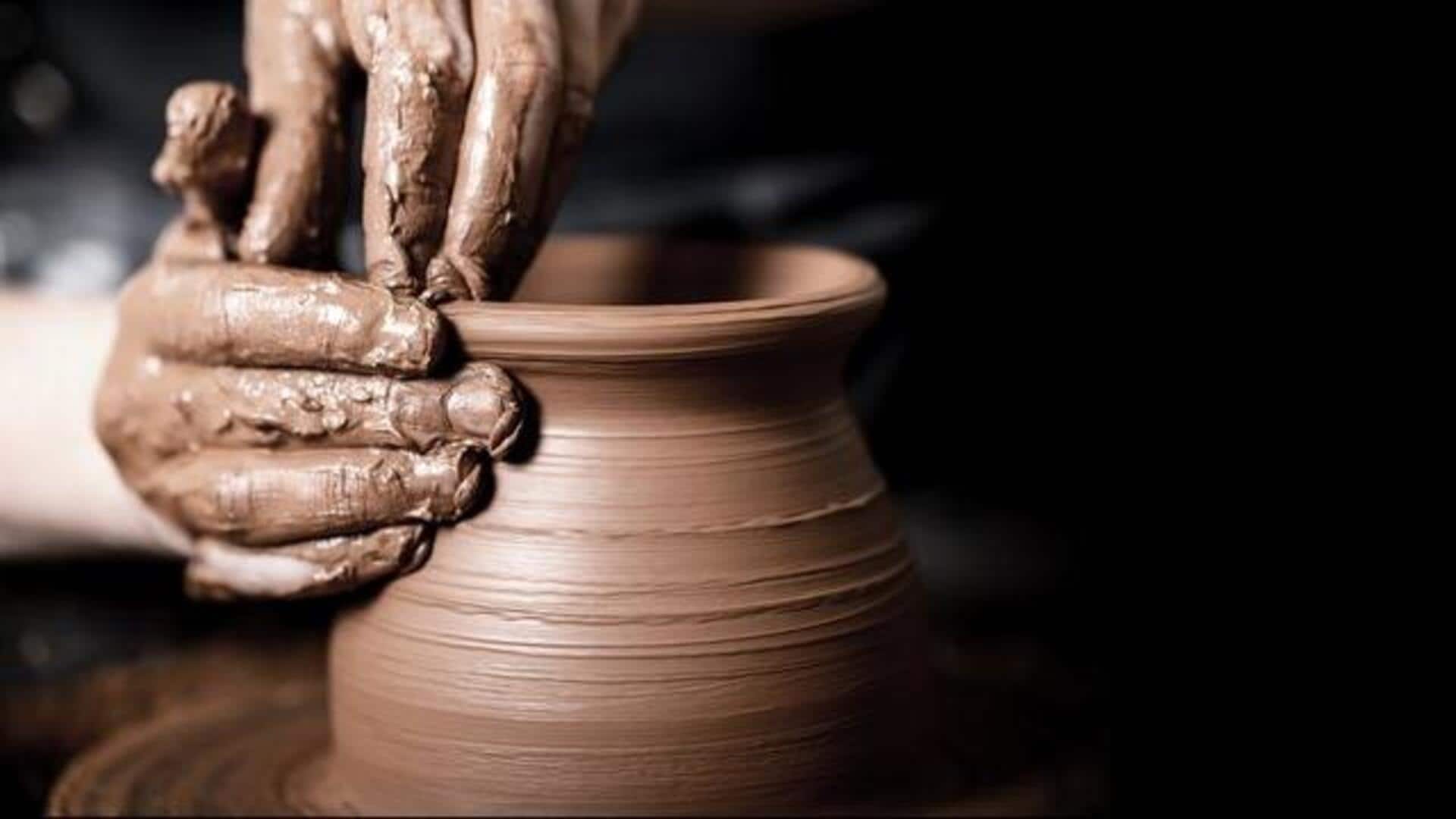 How to make clay pots at home