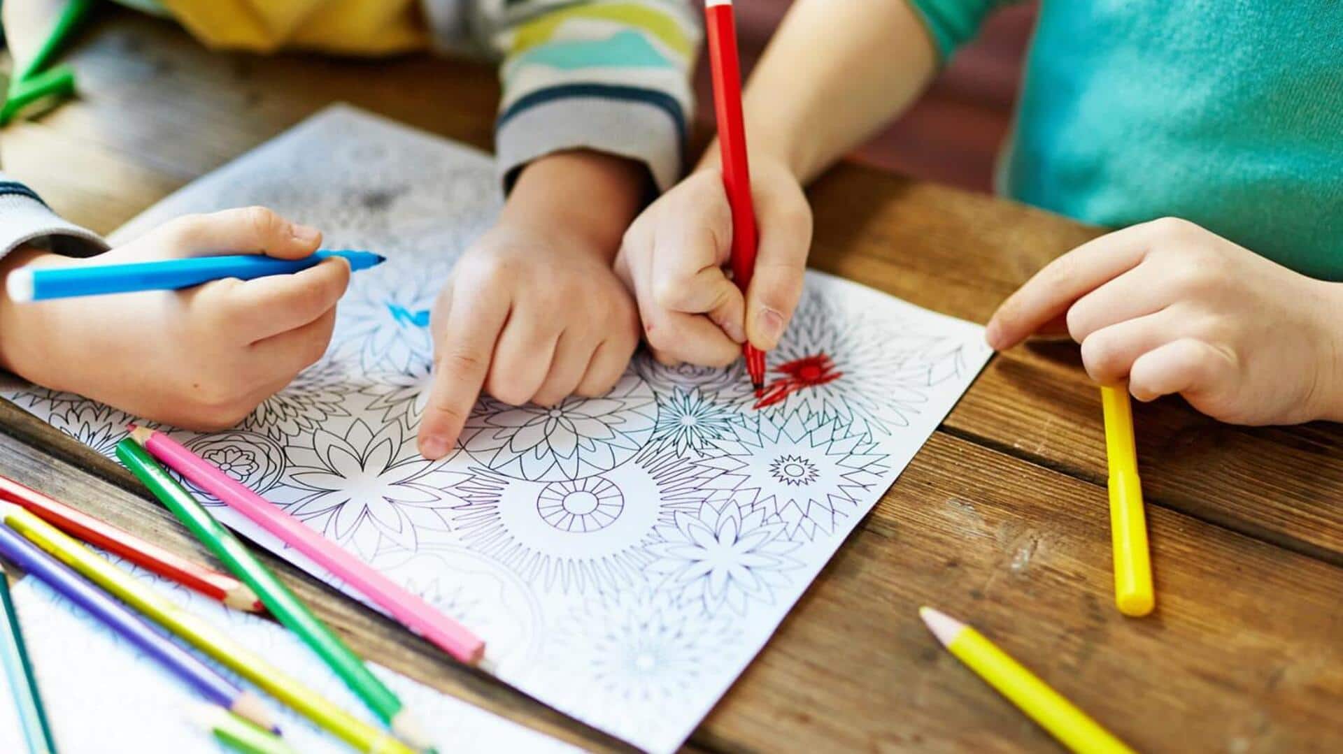 How coloring activities can help kids develop empathy