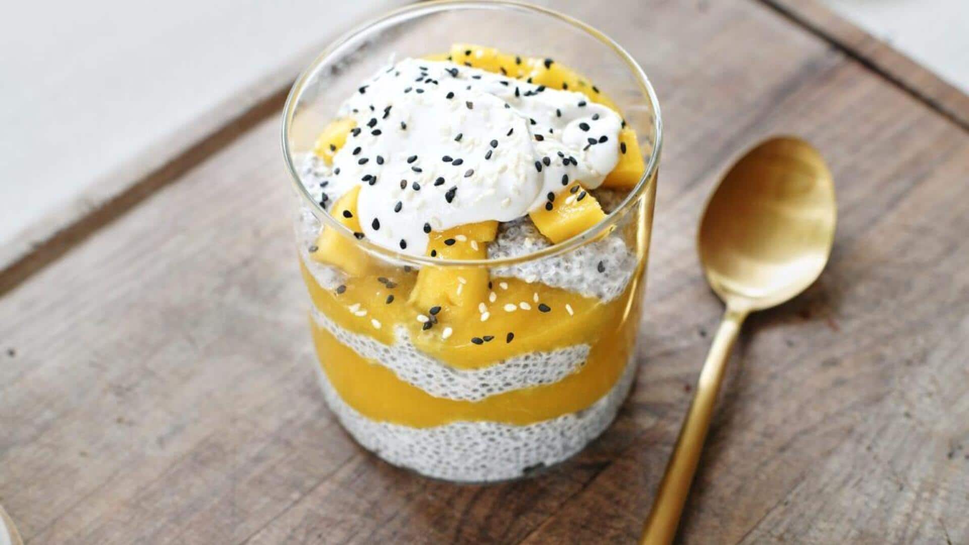 Your mornings need this mango chia combo 