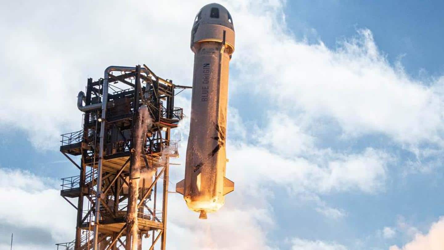Jeff Bezos's Blue Origin launches and lands New Shepard rocket