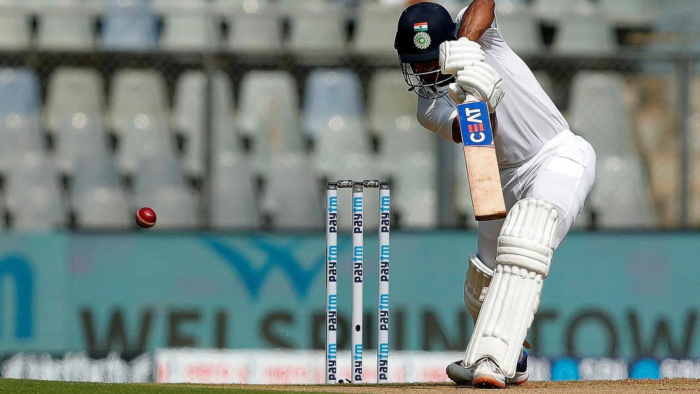 Mayank registered his third score of 150 or more (Tests) Mayank registered his third score of 150 or more (Tests)
