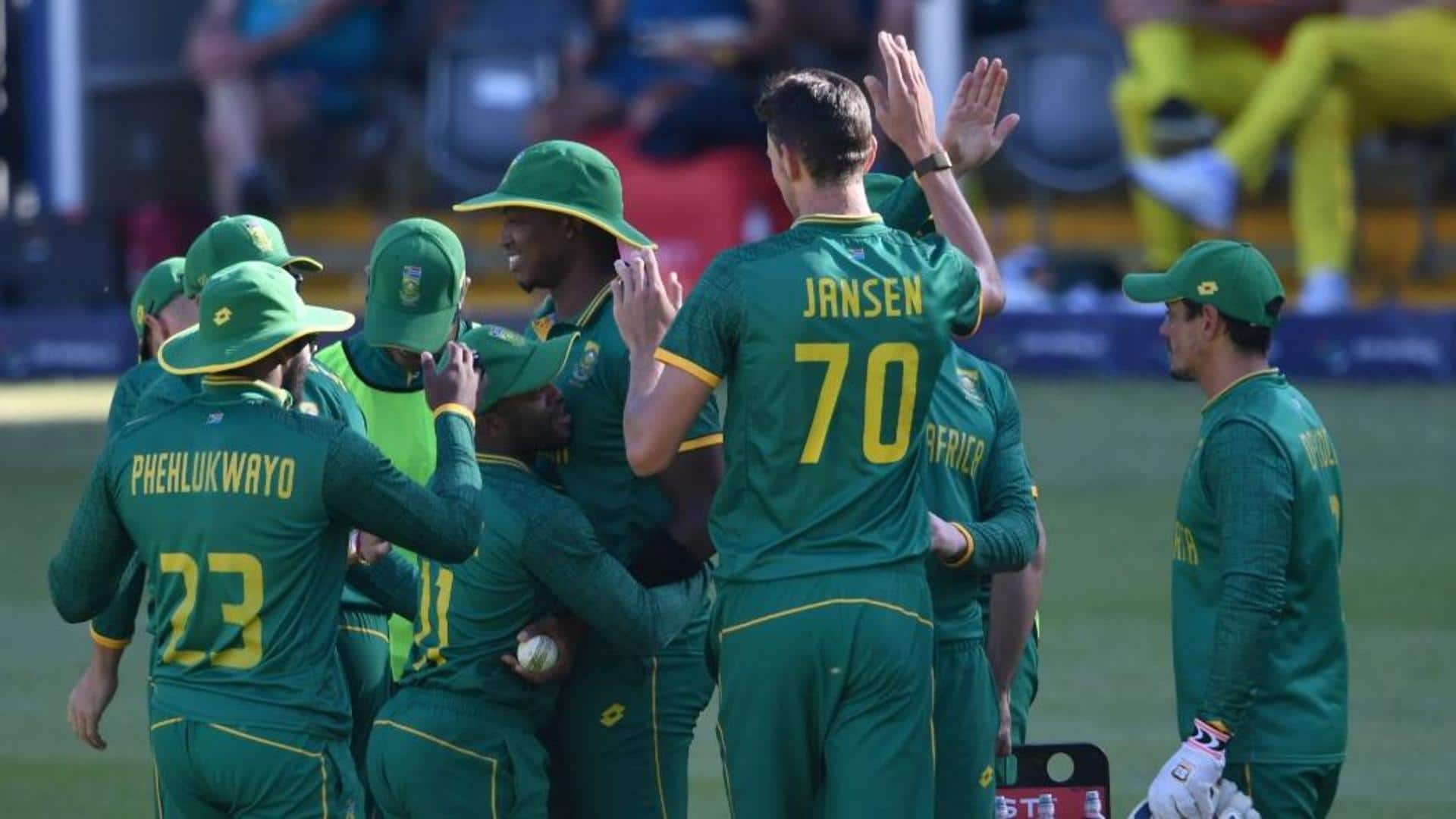 SA win fourth successive bilateral ODI series versus Australia: Stats
