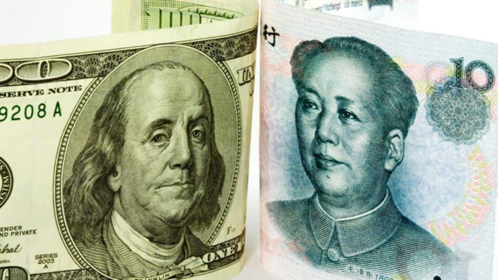 China's state banks swapping and selling USD for Yuan