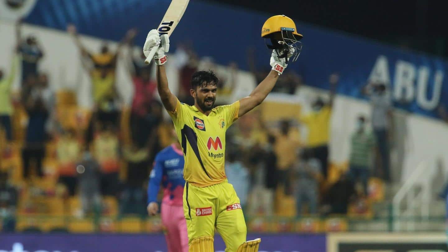 Youngest CSK batter to score an IPL century Youngest CSK batter to score an IPL century