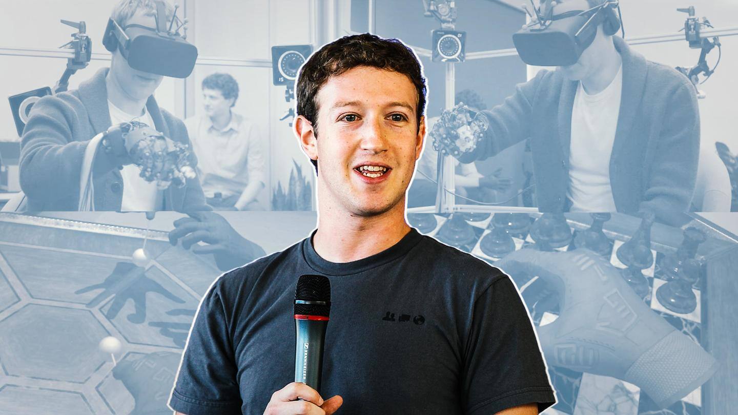 Zuckerberg shows Meta gloves that help wearer feel virtual objects