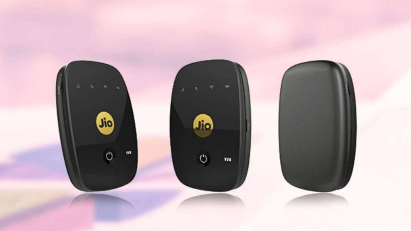 New JioFi postpaid plans offer 50GB data, free 4G dongle
