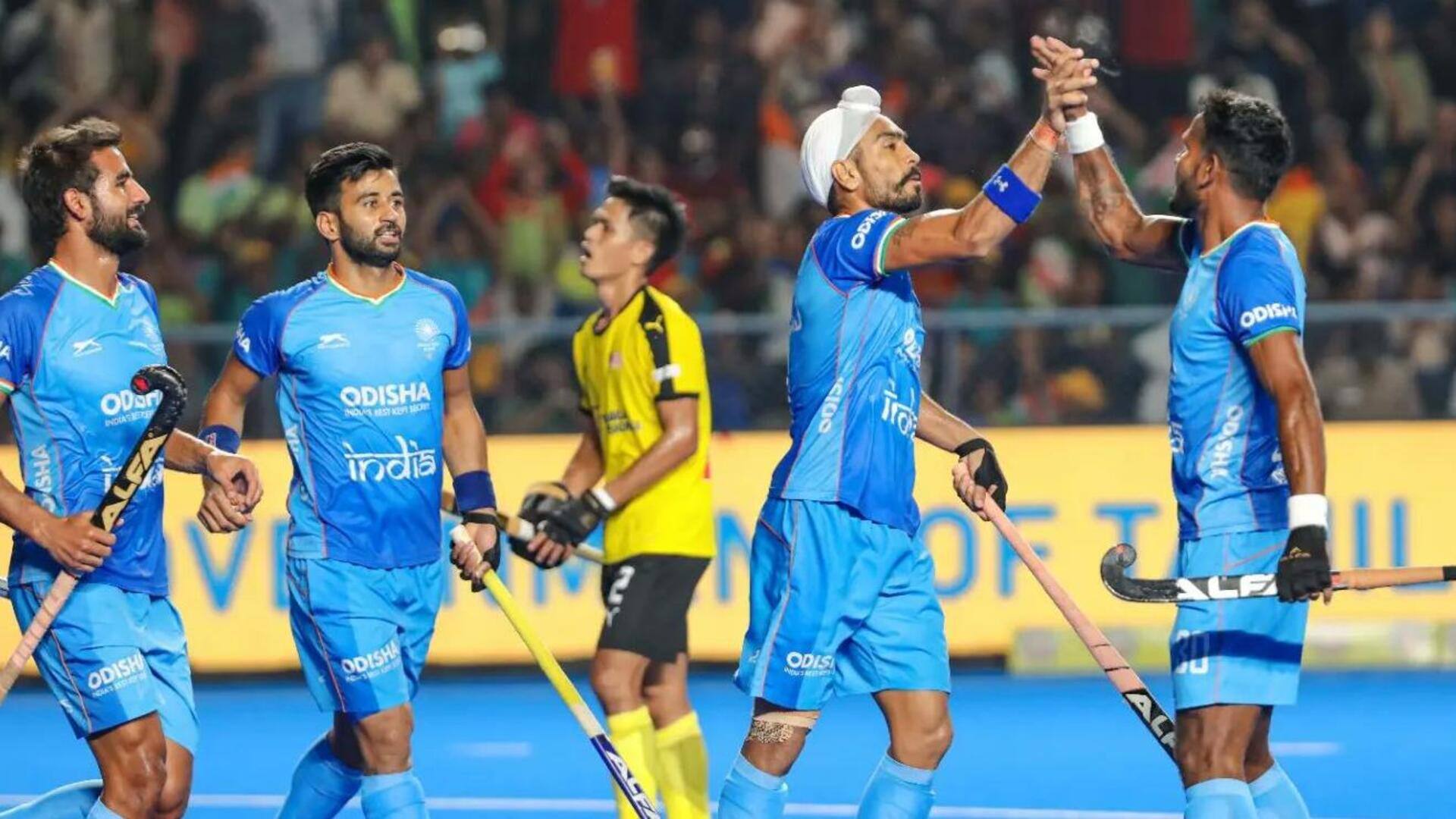 Asian Champions Trophy: India beat Malaysia to win fourth title
