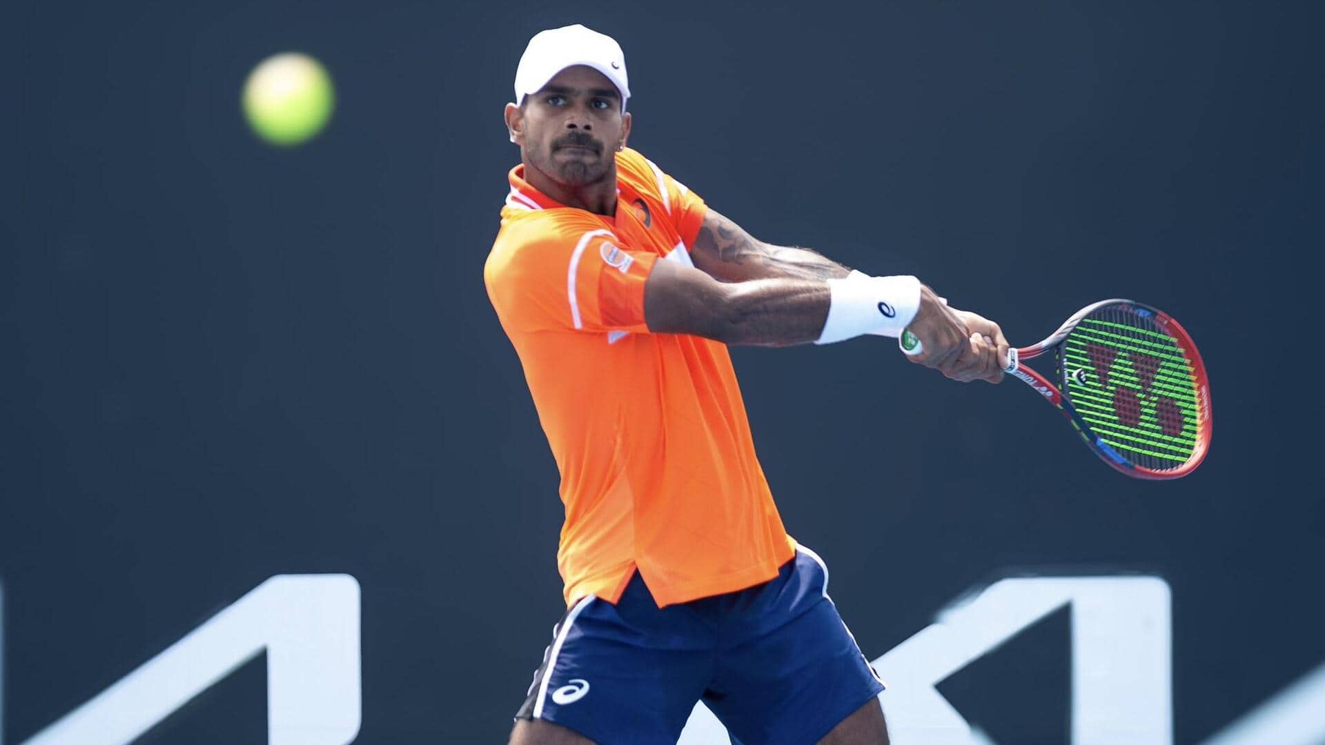 Sumit Nagal qualifies for his fourth Grand Slam main draw