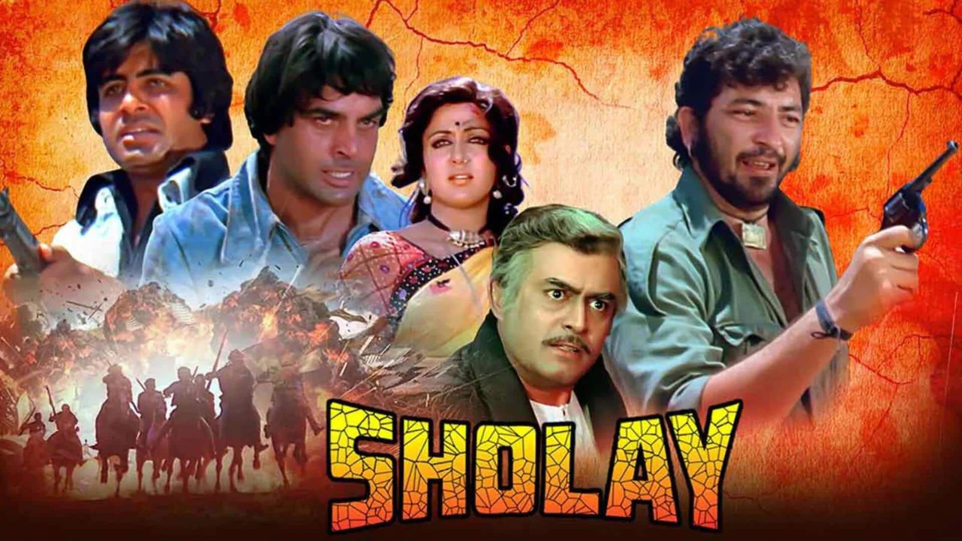 'Sholay' to be screened at TIFF 2025 on 50th anniversary 'Sholay' to be screened at TIFF 2025 on 50th anniversary