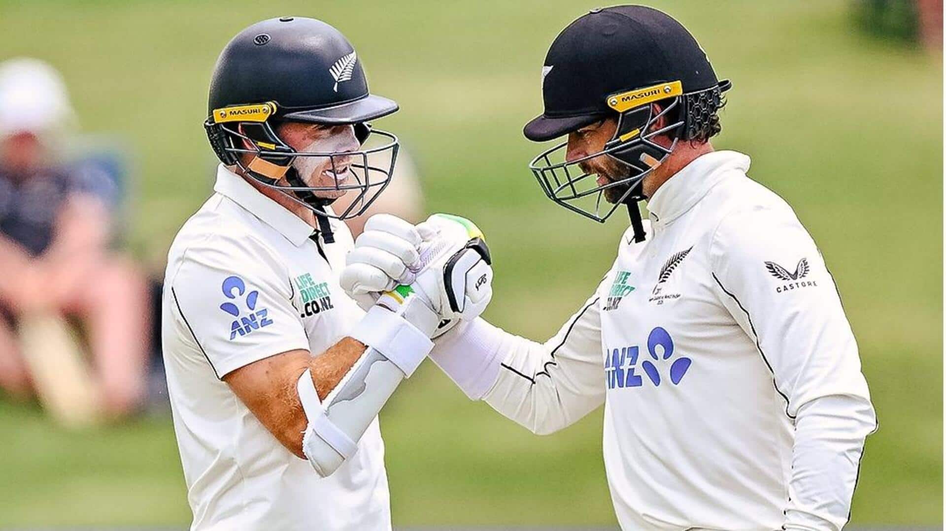Devon Conway, Tom Latham shatter multiple records against West Indies