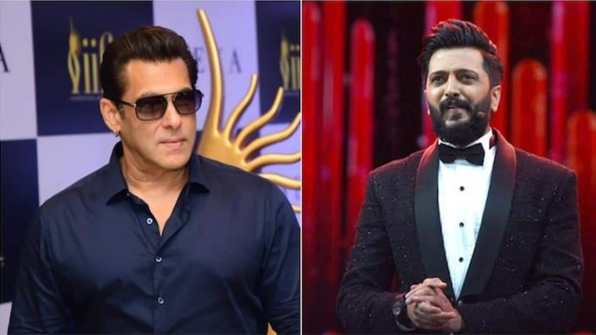Riteish Deshmukh confirms Salman's 'major role' in 'Raja Shivaji'