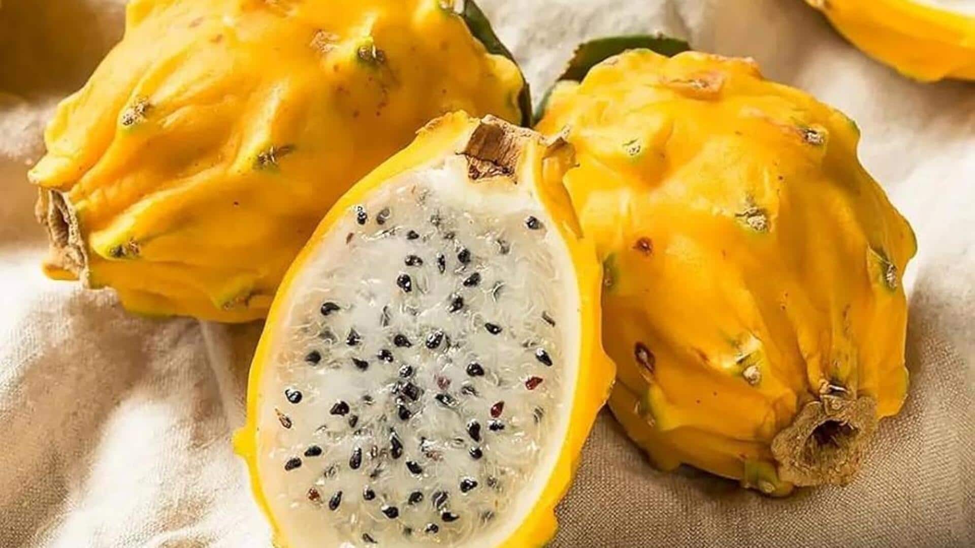 Why you must include yellow dragon fruit in your diet