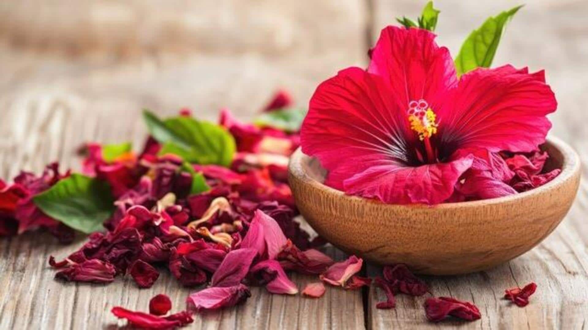 Hibiscus infusion can work wonders for your skin!