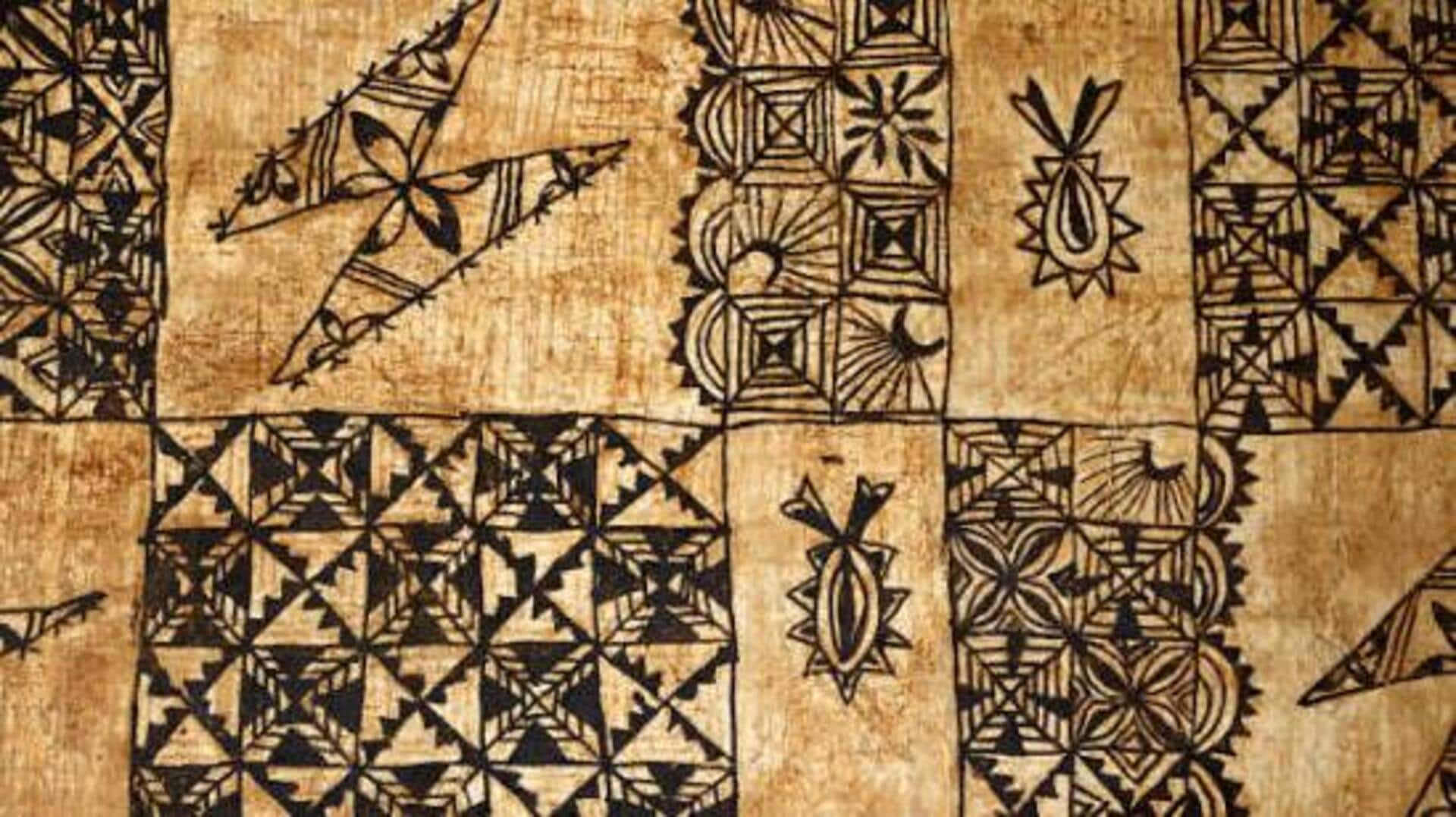 How to create bark cloth wall hangings