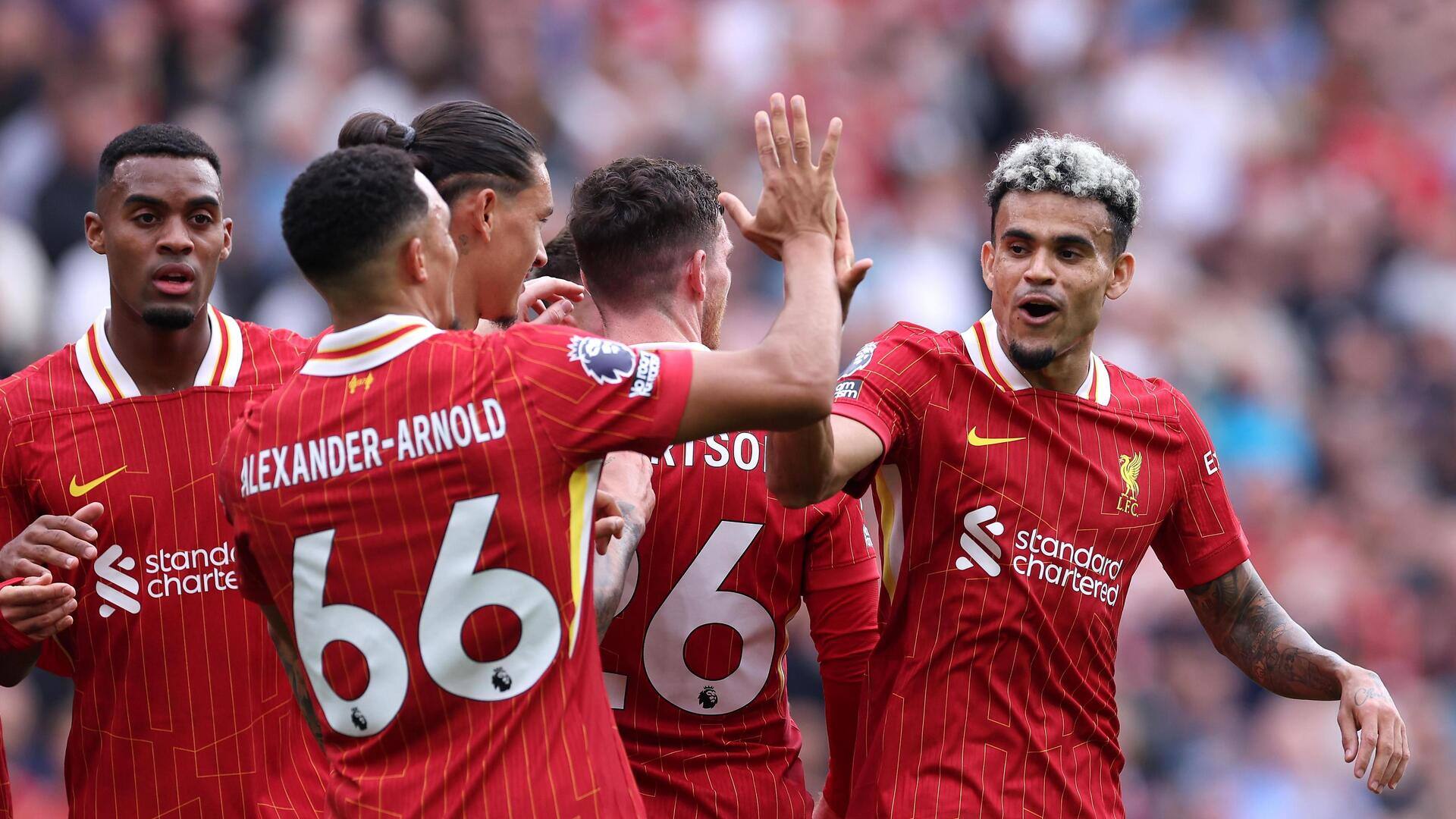 Liverpool cruise to win over Bournemouth in Premier League: Stats