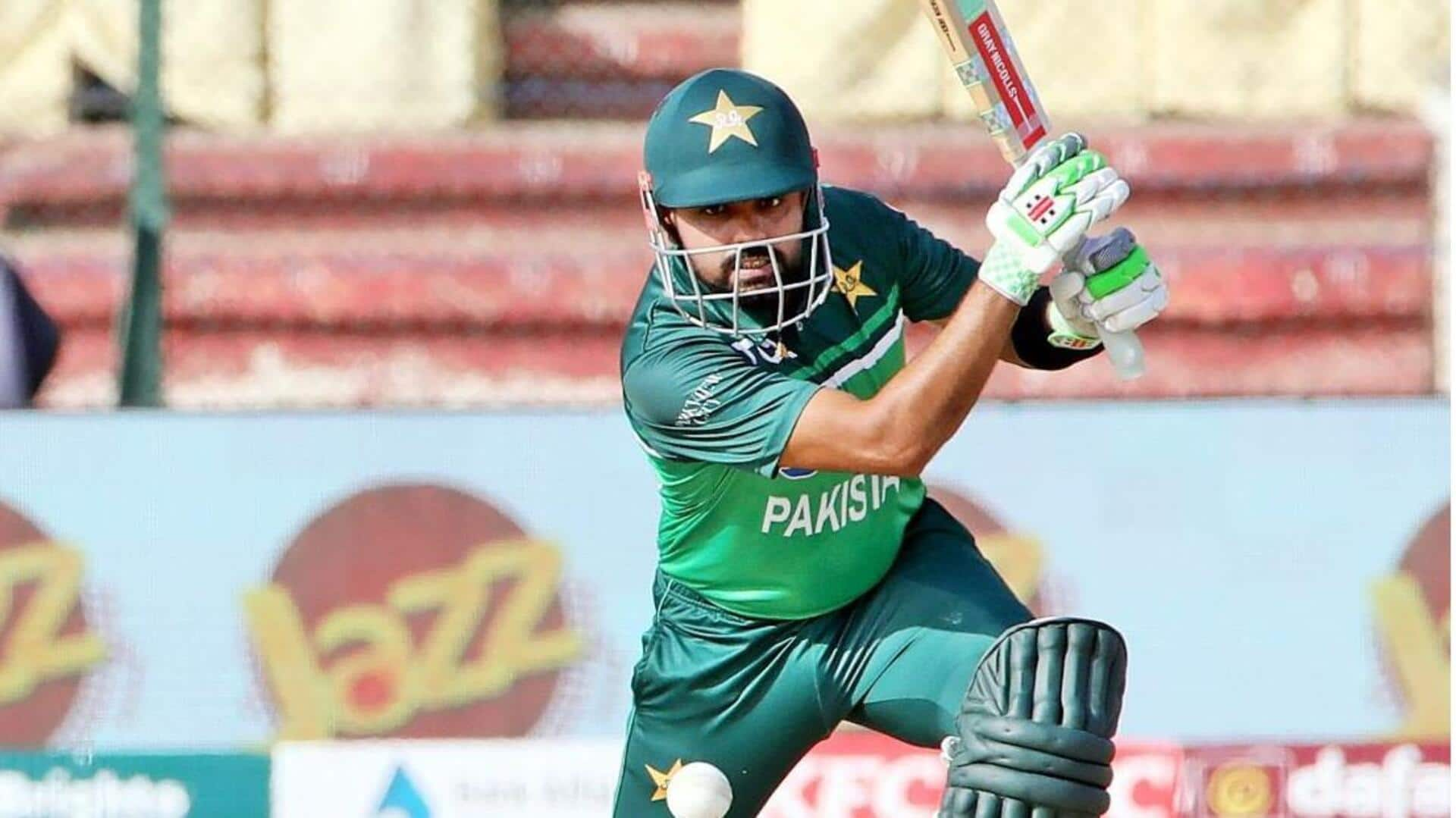 CT: Pakistan back Babar Azam as opener despite recent struggles