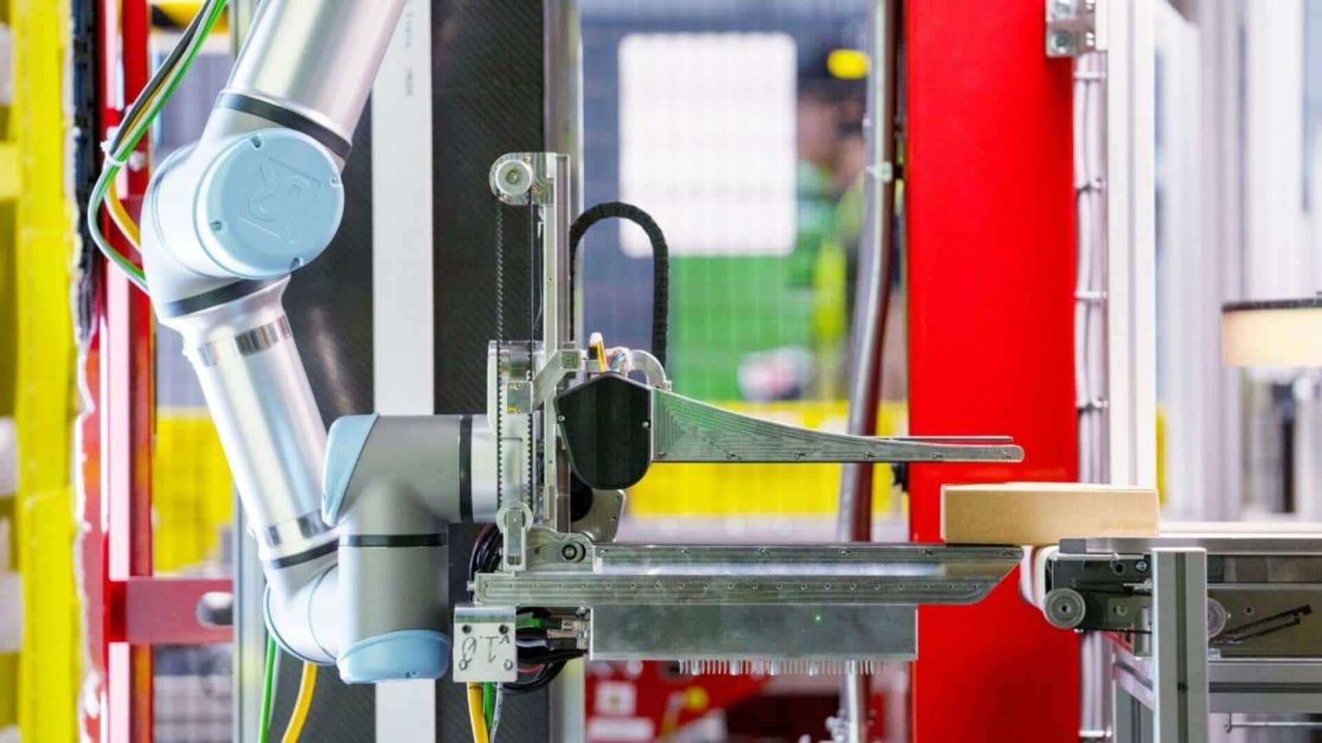 Amazon's latest robot can identify objects by touching them Amazon's latest robot can identify objects by touching them
