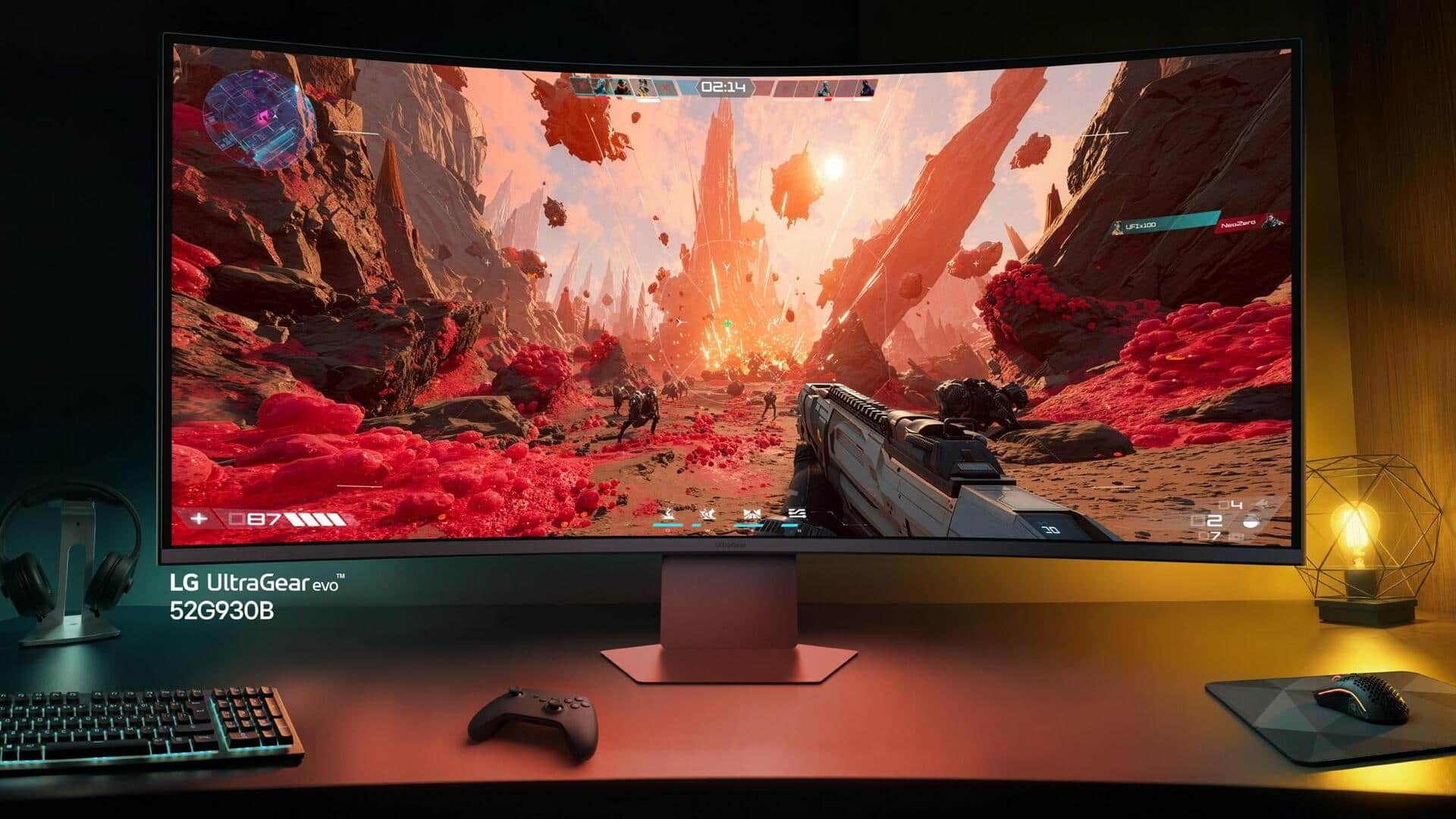 LG launches new gaming monitors with AI upscaling, 5K resolution