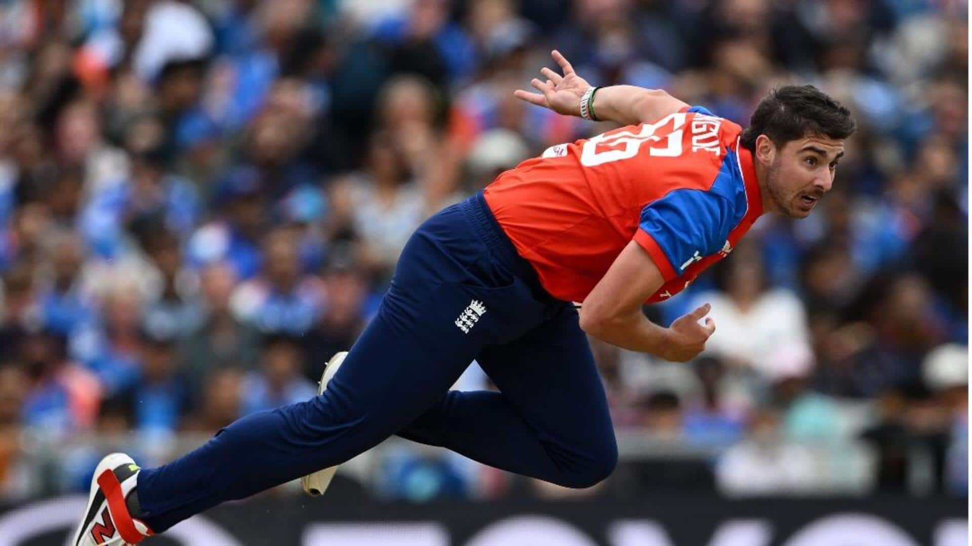 Listing England bowlers with T20I four-wicket hauls versus India