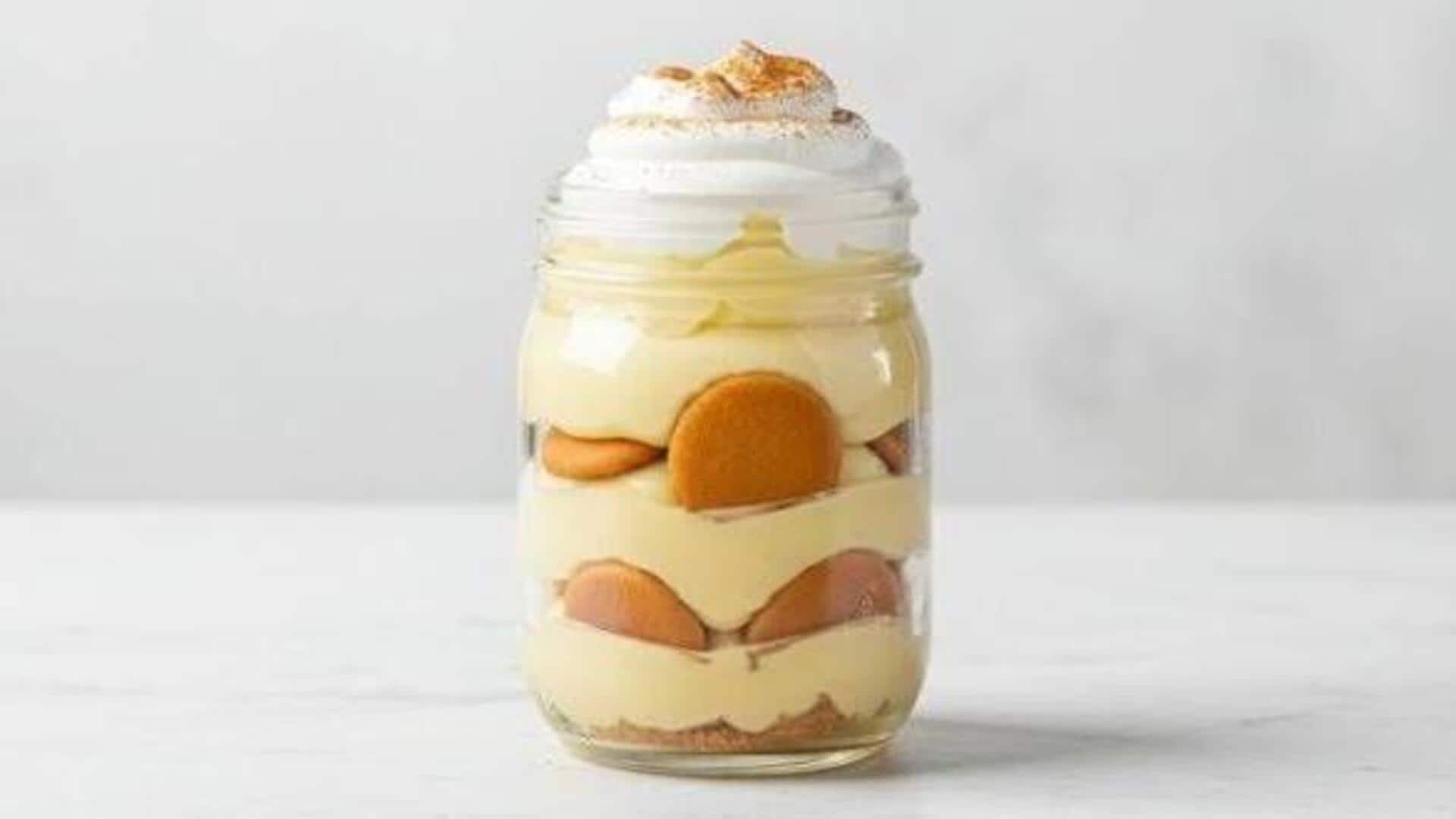 Make this delicious banana parfait in no time 