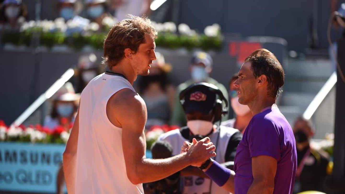 Zverev's road to the title Zverev's road to the title