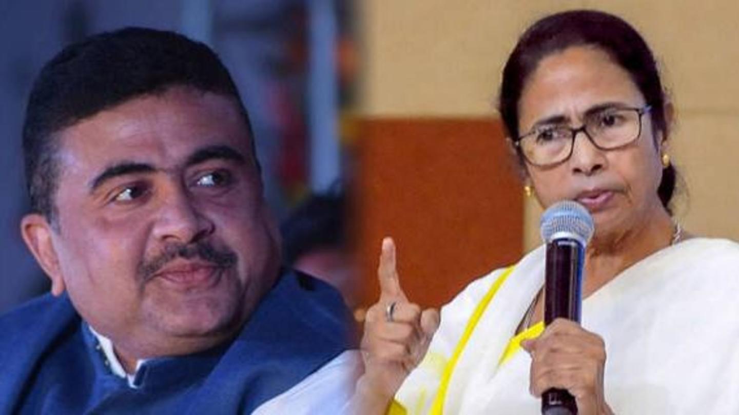 Suvendu Adhikari defected from TMC to BJP last December Suvendu Adhikari defected from TMC to BJP last December