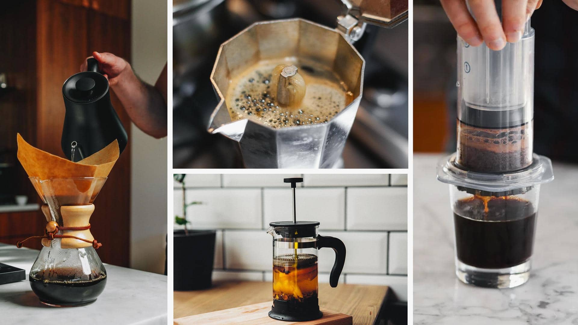 Try these 5 brewing methods to make your coffee better