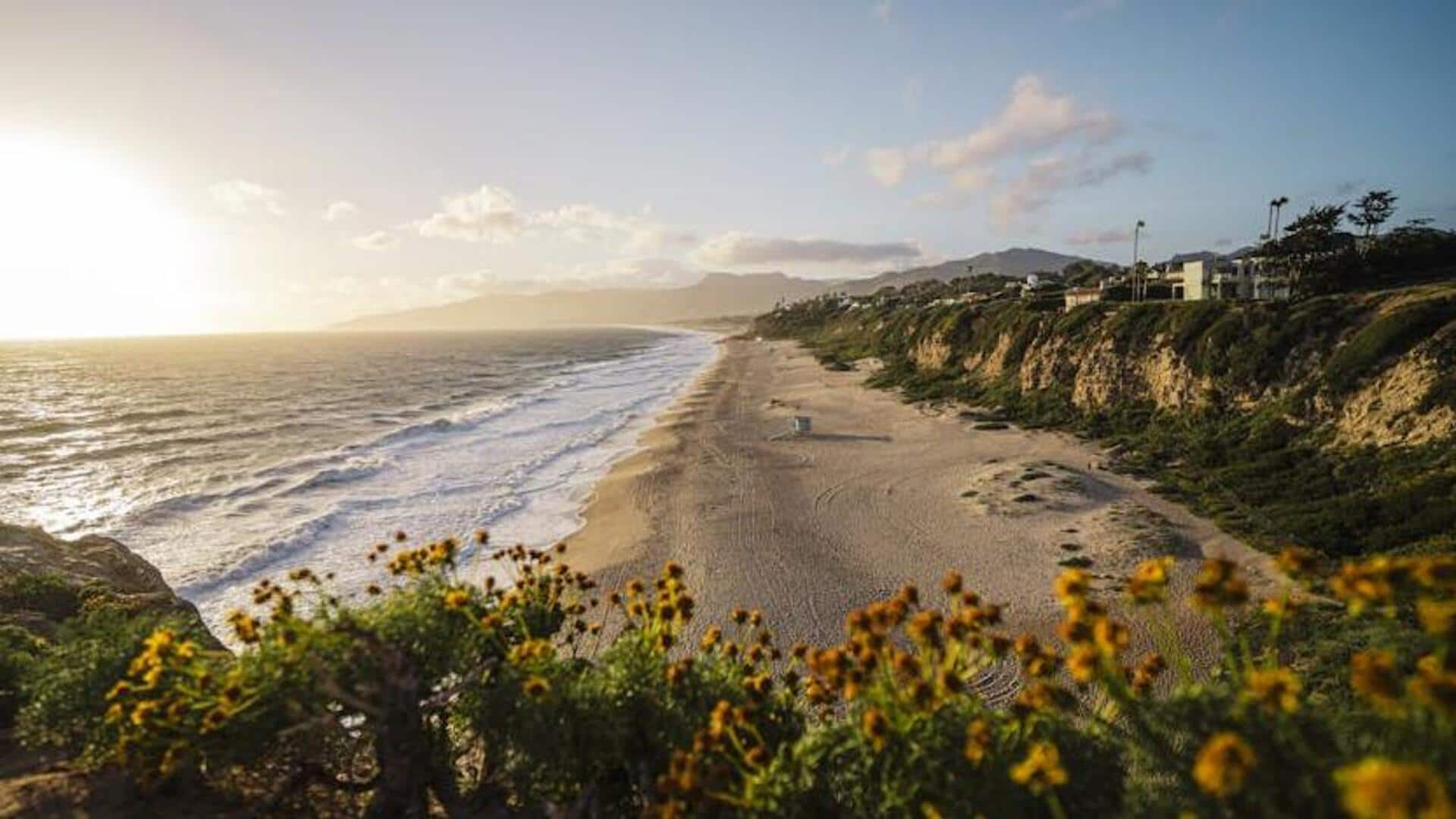 Immerse in serenity on Malibu's shores