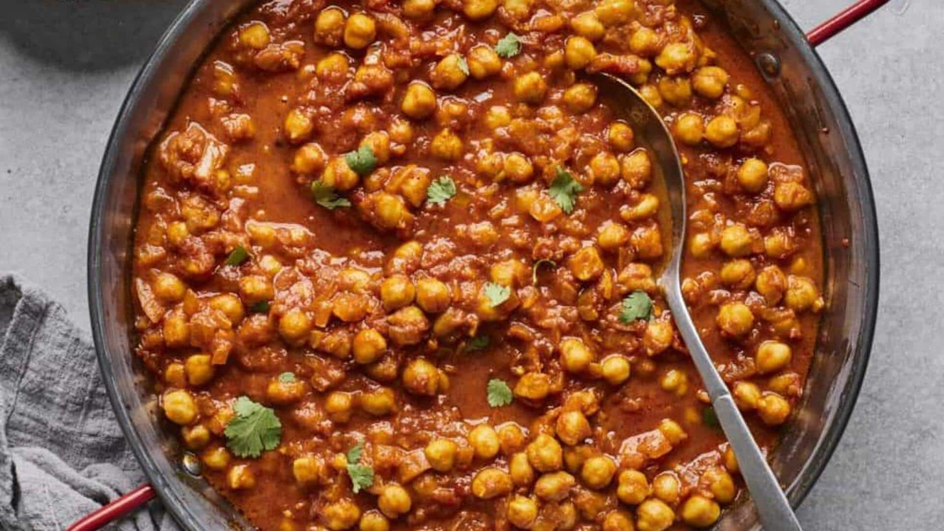 Unfurling the spice trails of chana masala's essence