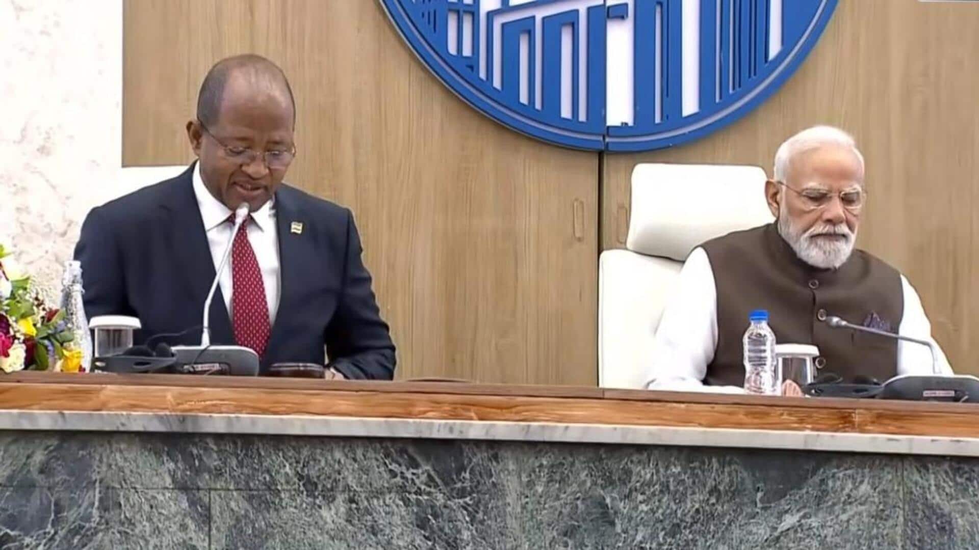 Modi receives standing ovation from Ethiopian Parliament 