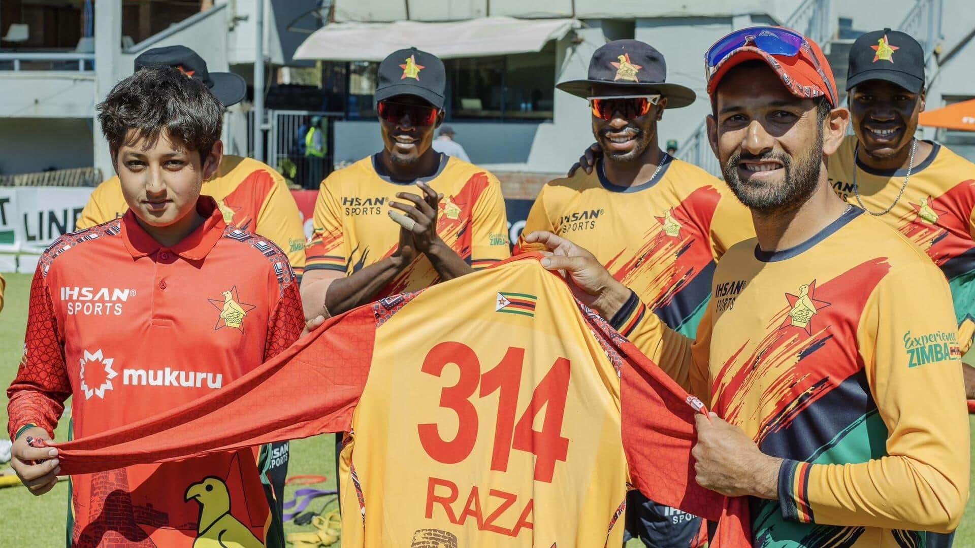 Zimbabwe name Sikandar Raza as skipper for Afghanistan ODI tri-series