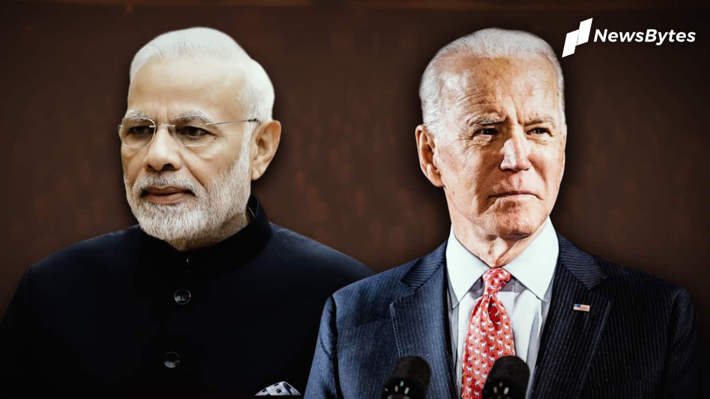 Coronavirus: Biden talks with Modi; vital supplies arrive from UK