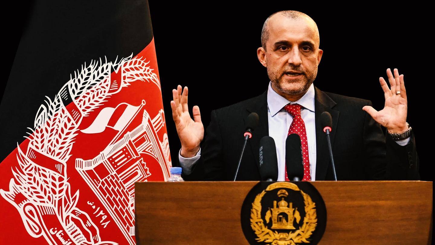 'Will never bow to Taliban,' says former Afghan Vice-President Saleh
