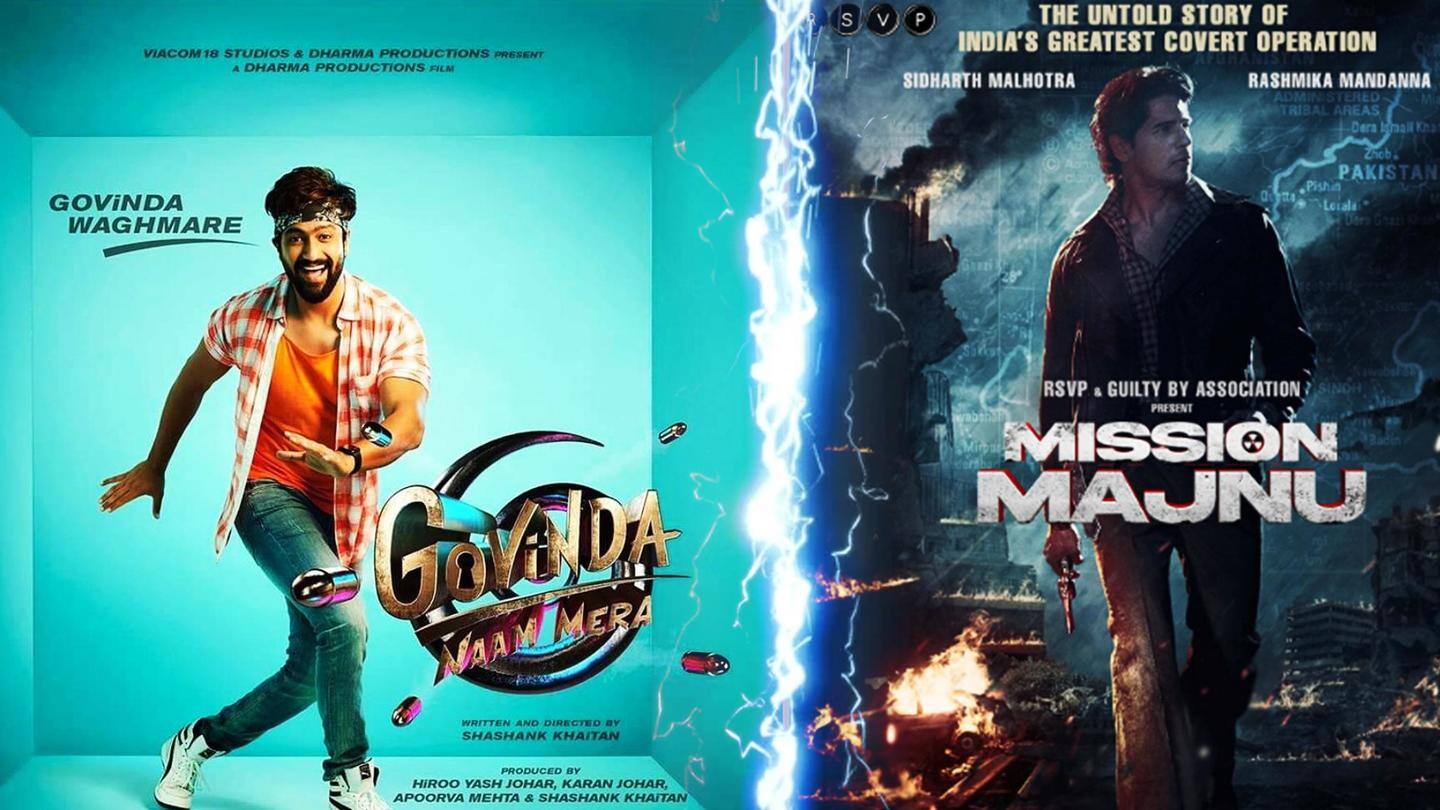 'Mission Majnu' sets box office clash with 'Govinda Naam Mera'