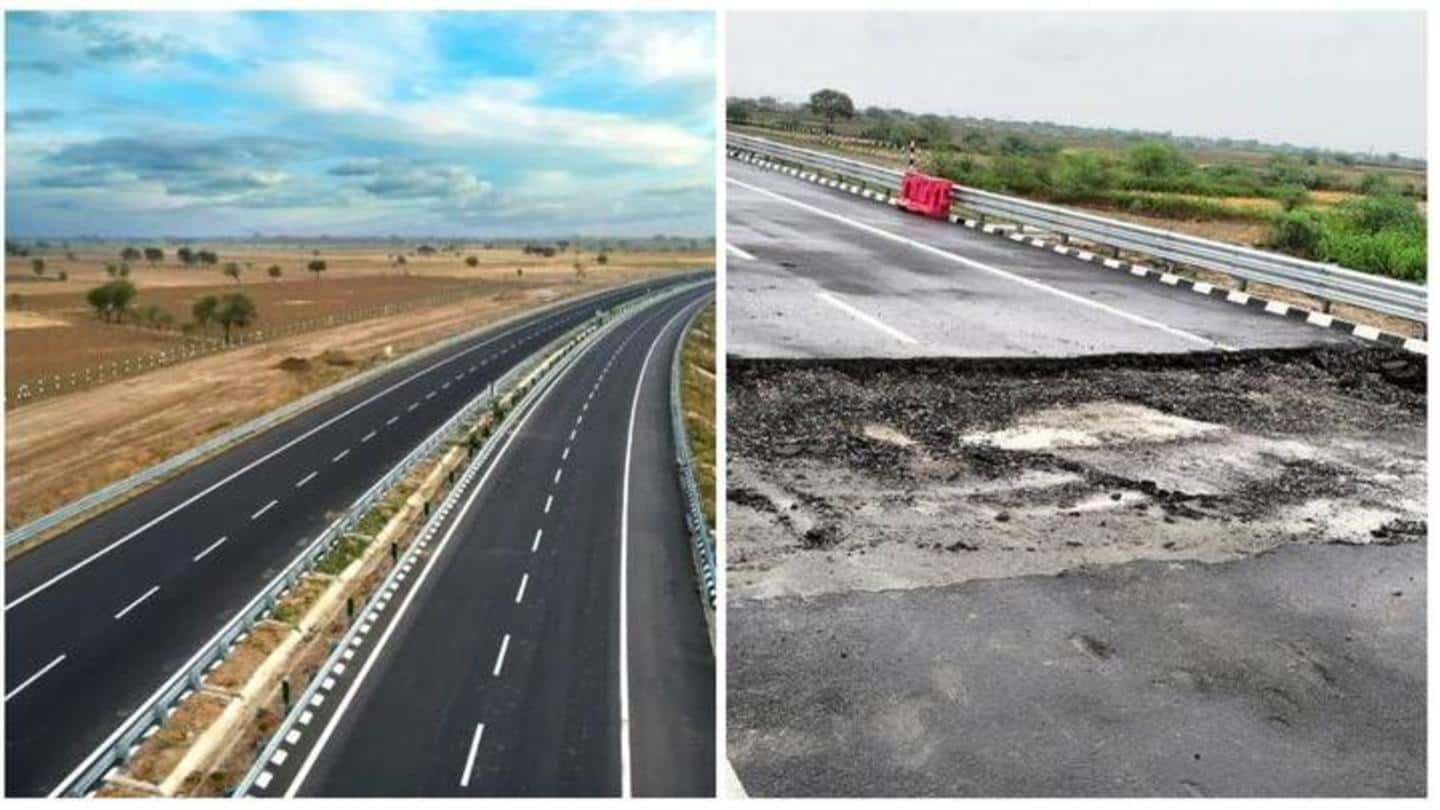 UP: Bundelkhand Expressway cracks open days after PM Modi's inauguration