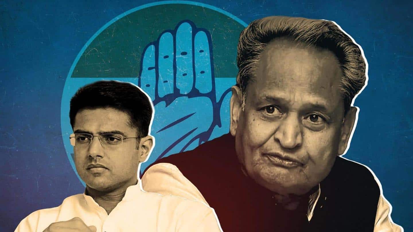 Gehlot's dig at Pilot: 'Few MLAs sitting with Amit Shah'