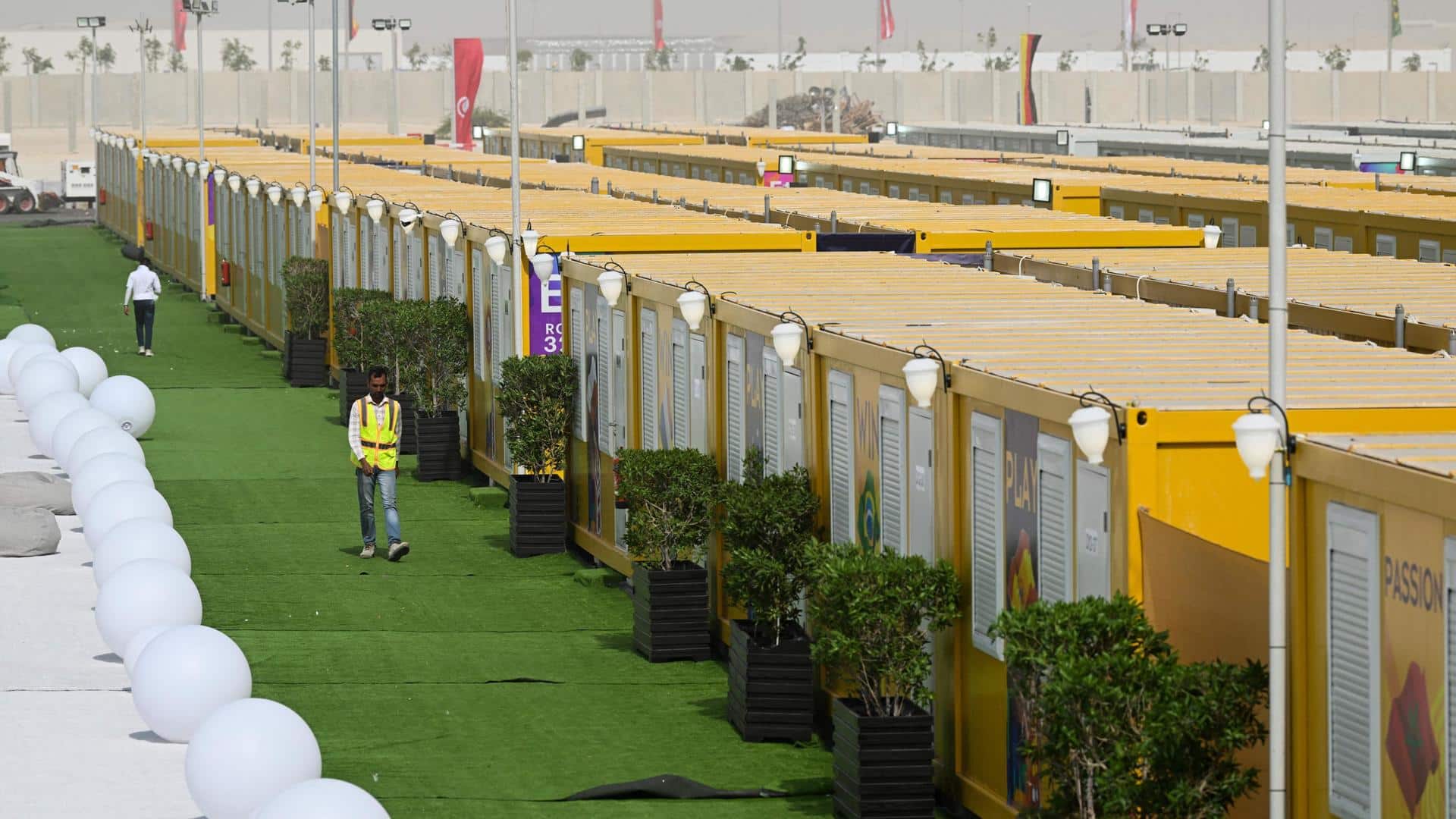 FIFA World Cup 2022: Qatar unveils 6,000 cabin fan village