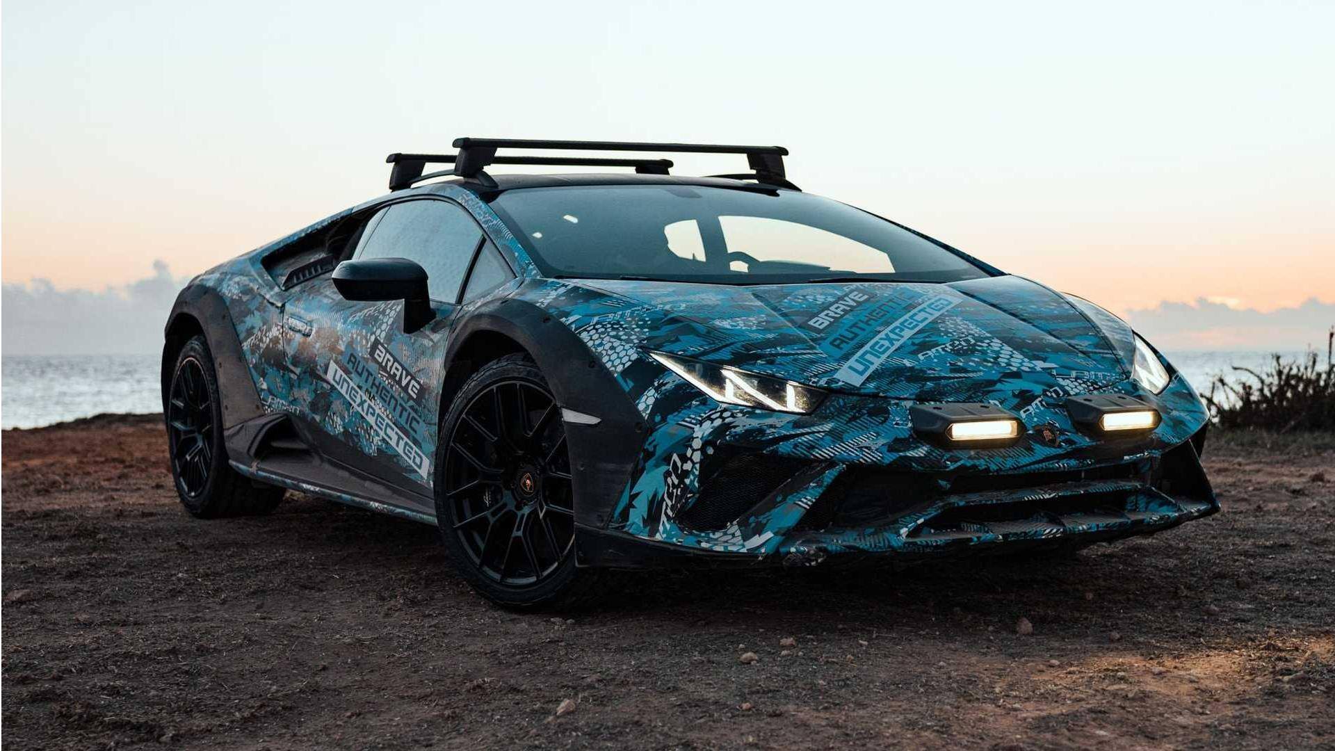 Off-road-biased Lamborghini Huracan Sterrato to break cover in December