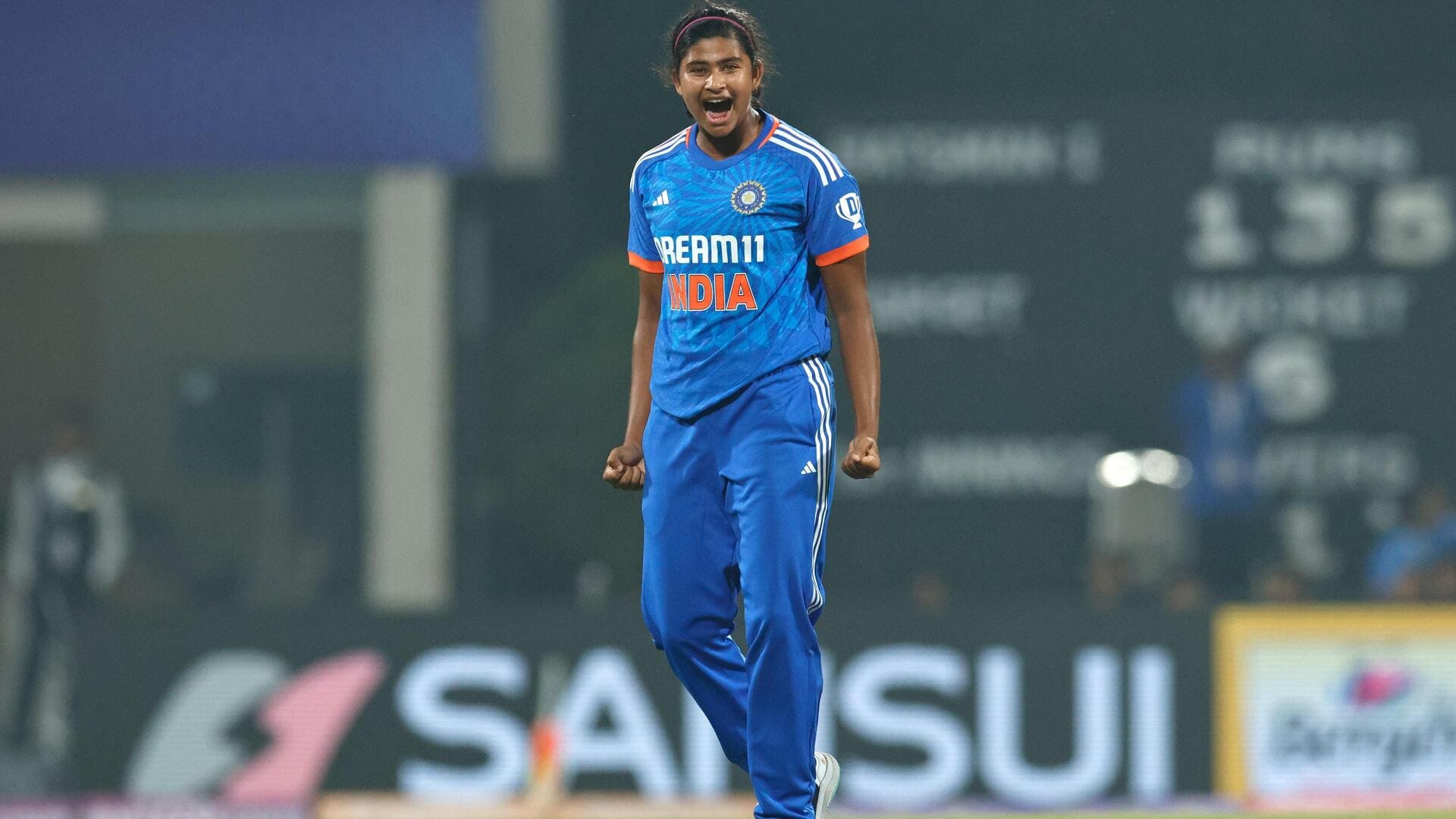 India Women pacer Titas Sadhu records her career-best T20I figures